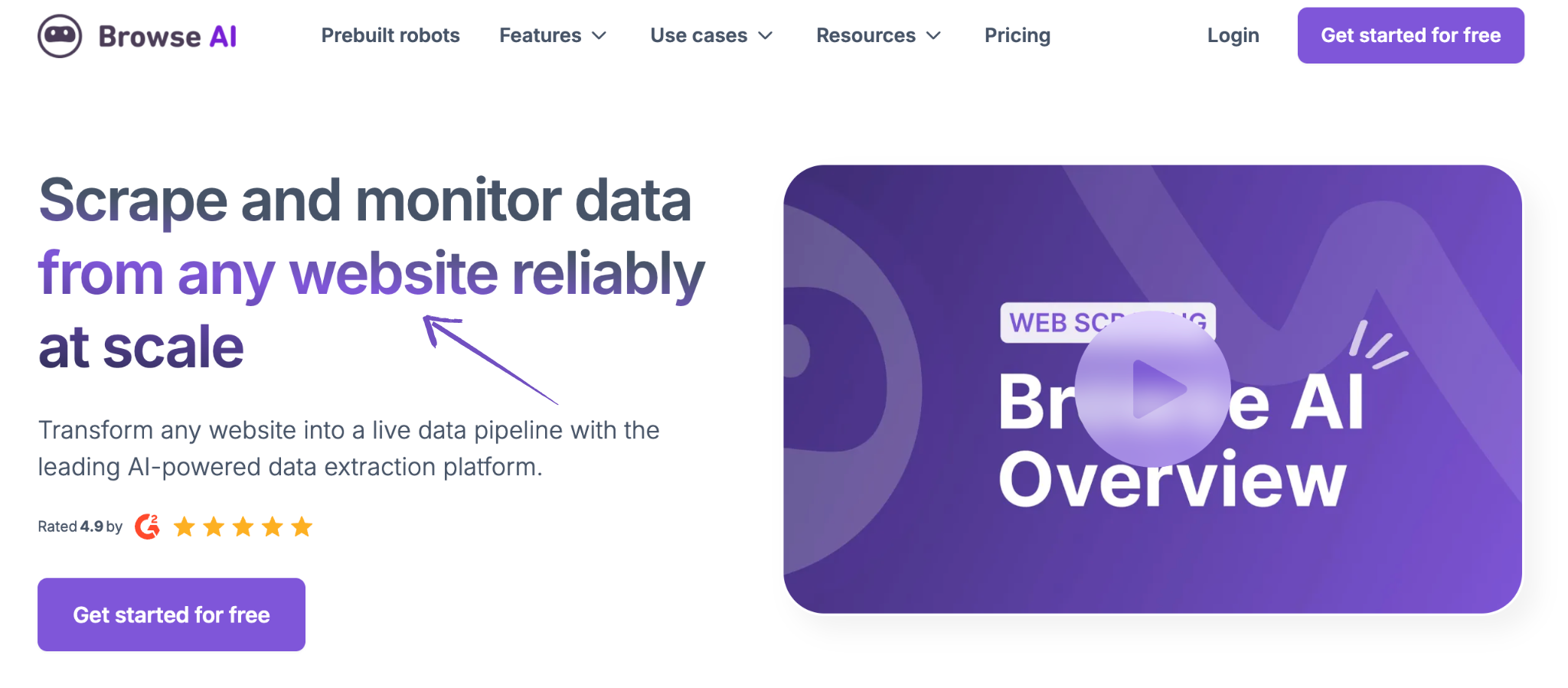 ScrapingBee Dashboard