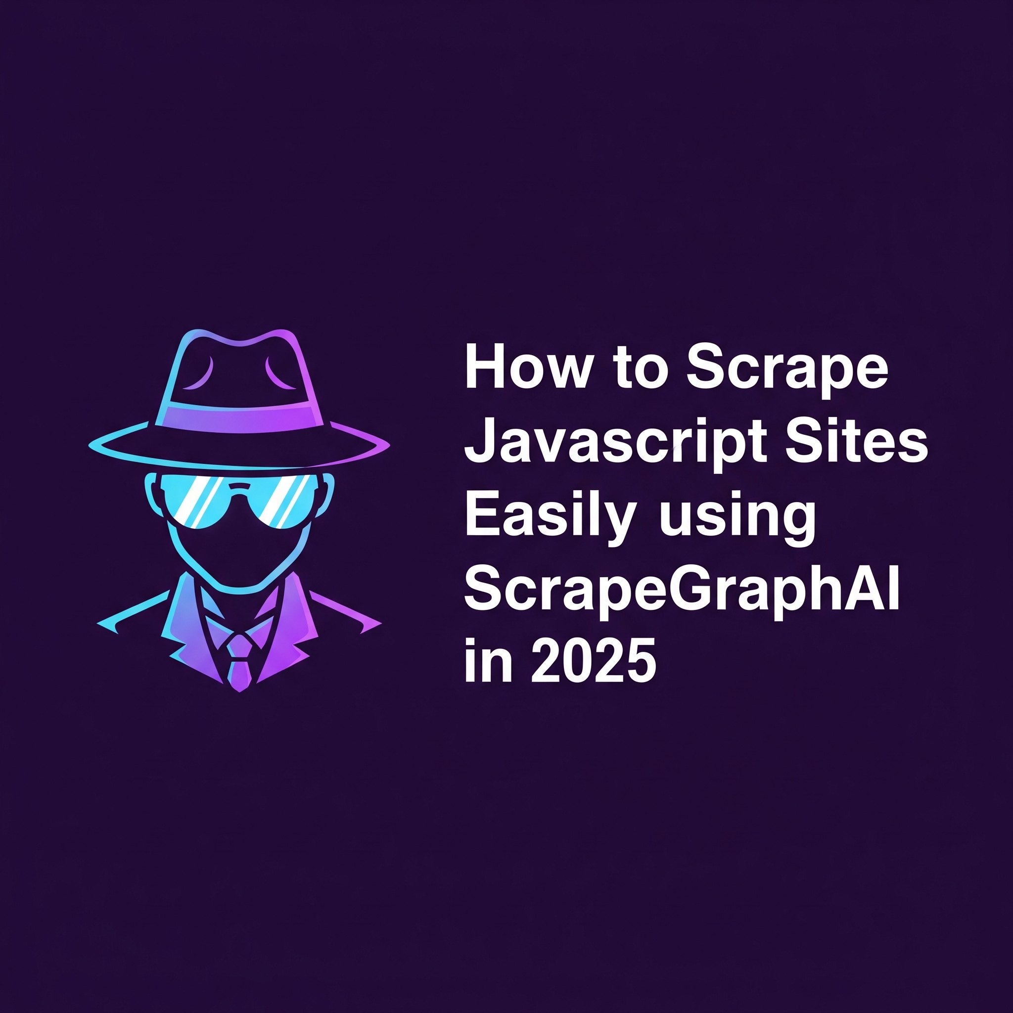 How to Scrape Javascript Sites Easily using ScrapeGraphAI in 2025