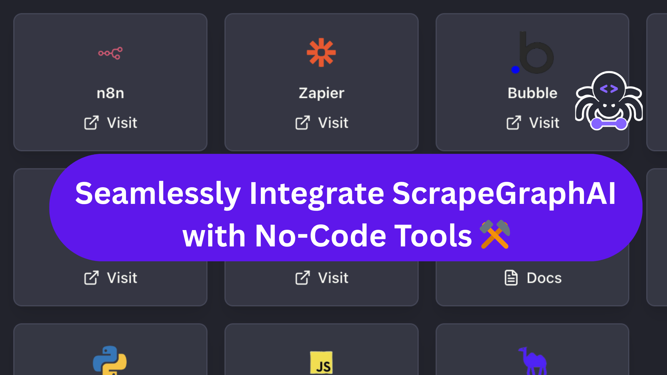 No-Code Platforms: How to Integrate ScrapeGraphAI with No-Code Platforms