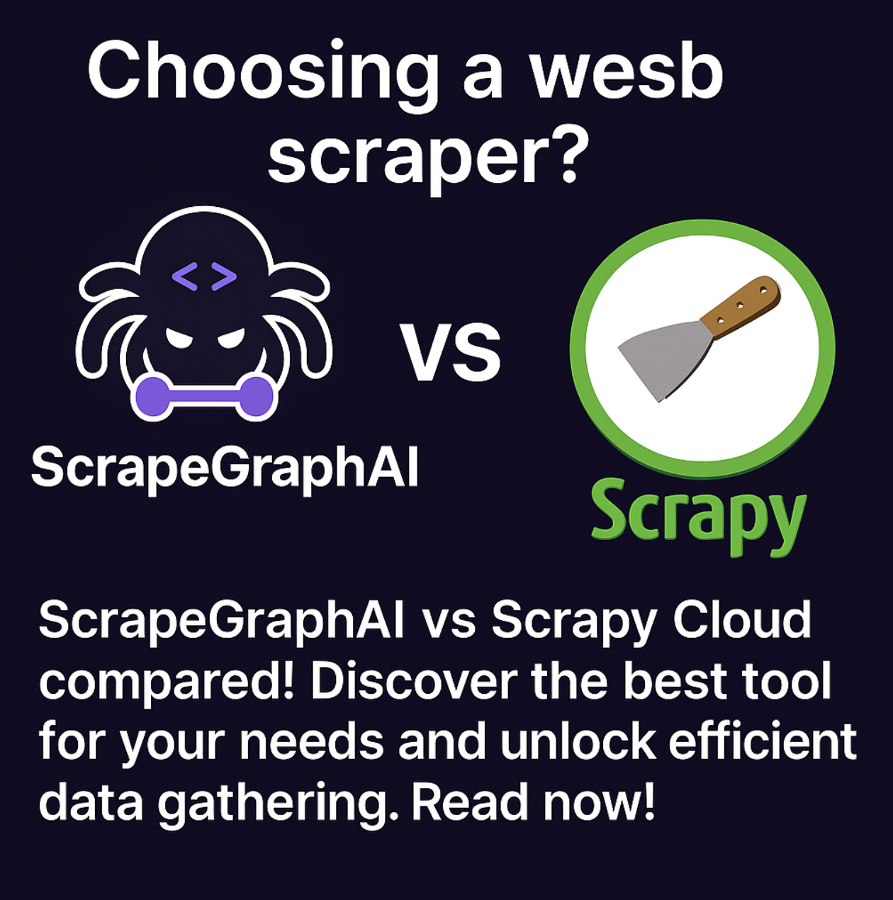 Choosing a web scraper? ScrapeGraphAI vs Scrapy Cloud compared! Discover the best tool for your needs and unlock efficient data gathering.