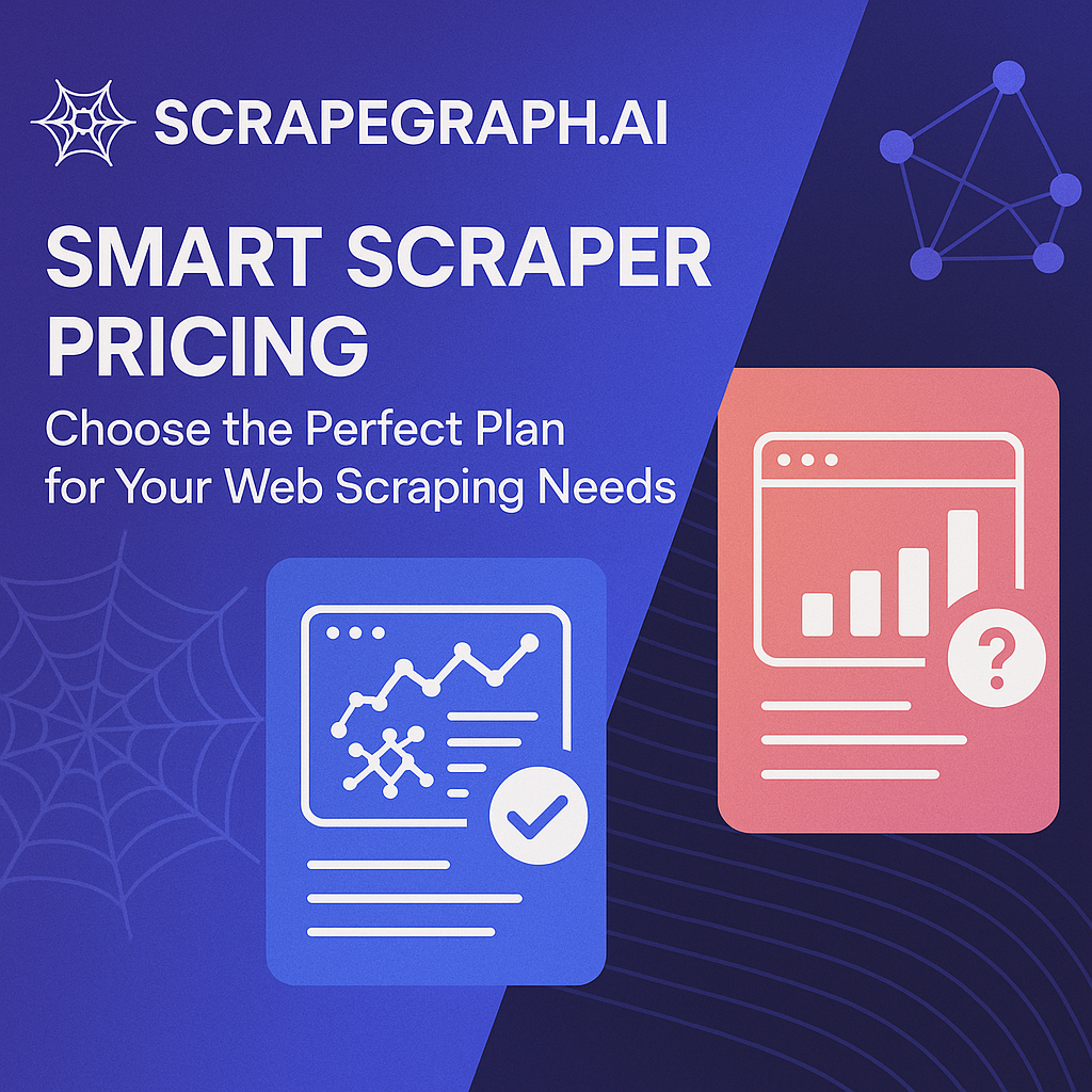 ScrapeGraphAI Pricing: The Ultimate Guide to Web Scraping with ScrapeGraphAI