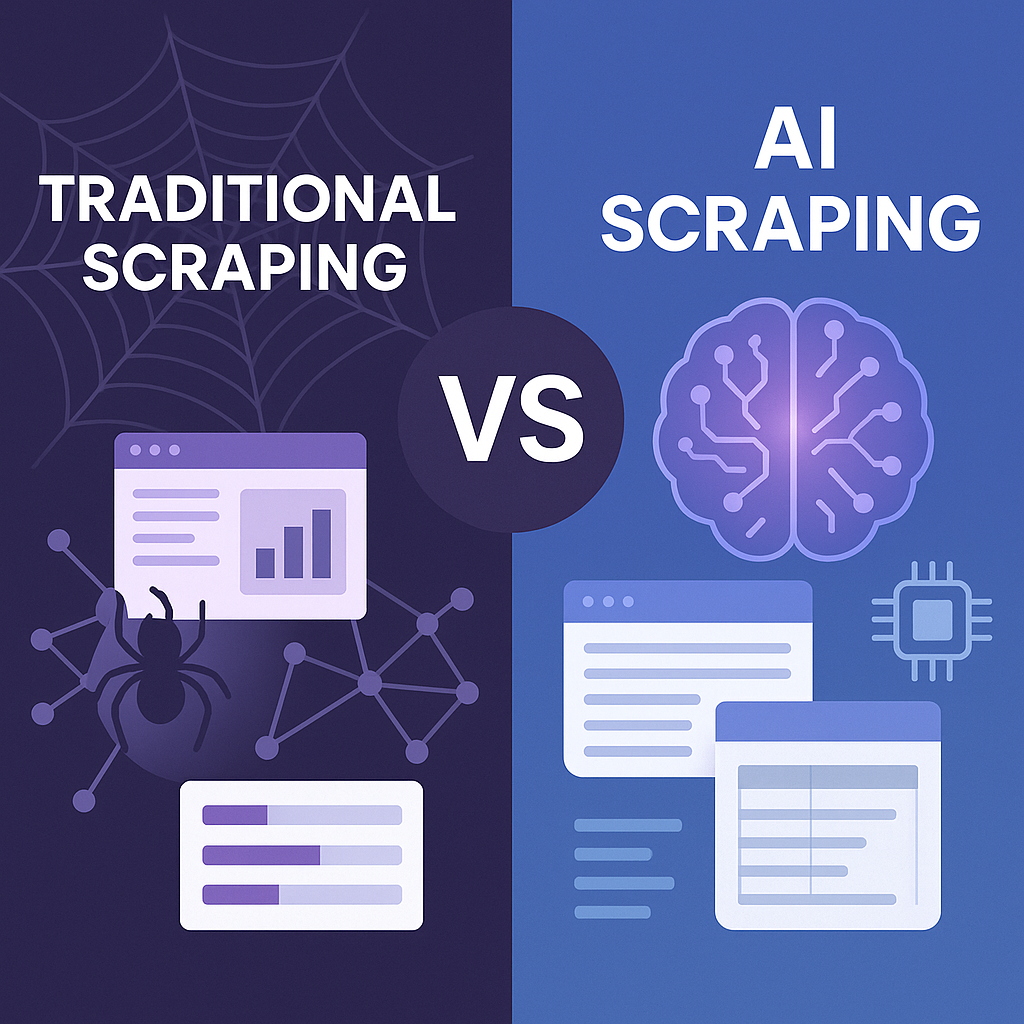 Traditional vs AI Scraping: Which One Wins in 2025?